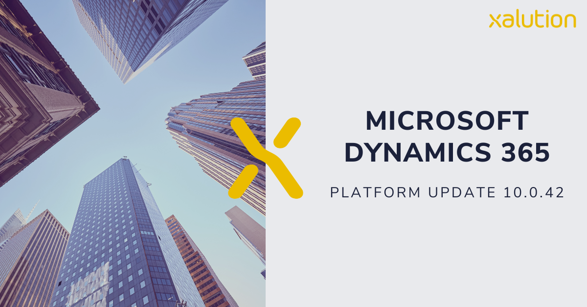 Microsoft Dynamics 365 Platform Update 10.0.42