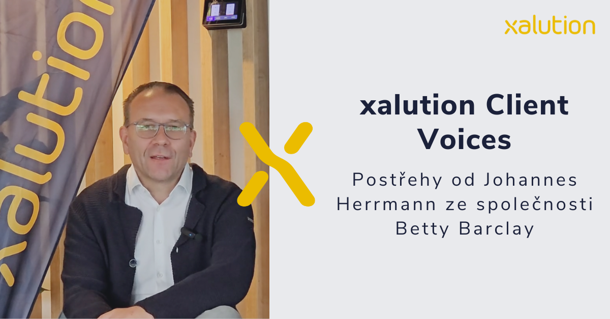 xalution Client Voices: Postřehy od Johannes Herrmann, Betty Barclay